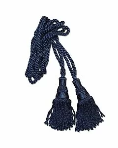 Bagpipe Silk Cord Navy Blue