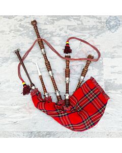 Royal Stewart Tartan Scottish Bagpipe