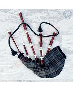 Hamilton Grey Rosewood Scottish Bagpipe