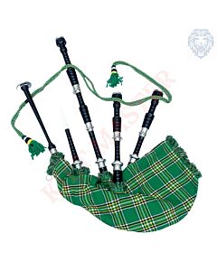 Irish National Black Finish Scottish Bagpipe