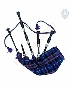 Pride of Scotland Black Finish Scottish Bagpipe