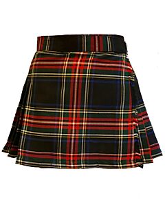 Black Stewart Tartan Skirt