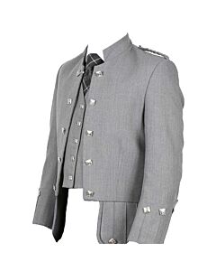 Sheriffmuir Grey Wool Pride Jacket
