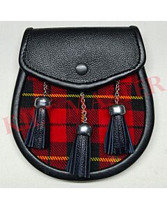 Wallace Tartan Kilt Sporran | Traditional Scottish Accessories