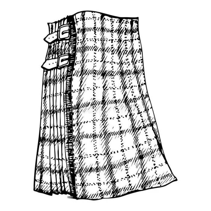 Clan MacDowall Tartan Kilt