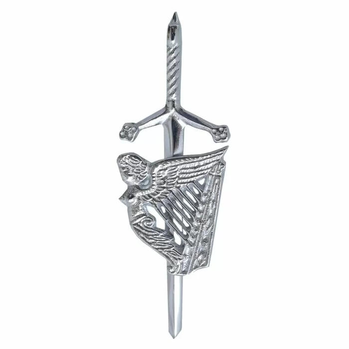 Lady Harp Kilt Pin