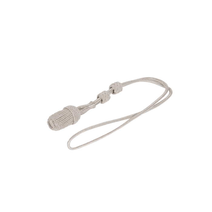 Navy sword and dagger knot, silver