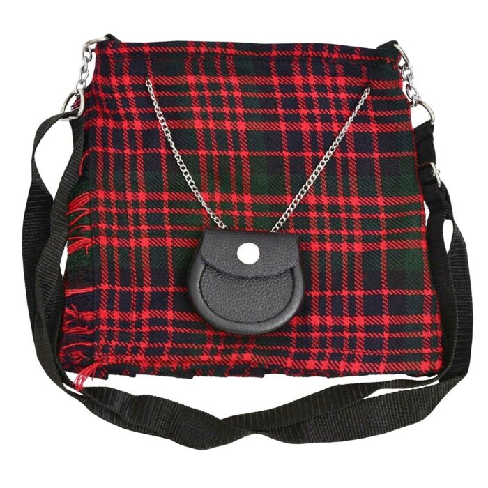 Scottish McDonald Tartan Ladies Hand Bag Front