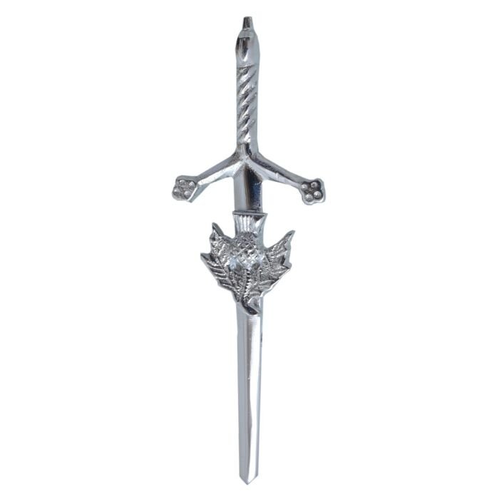 Thistle Sword Kilt Pin