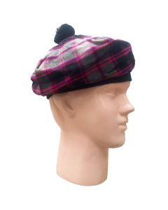 Tam O Shanter Hat - Scottish Macpherson Hunting Tartan Hat