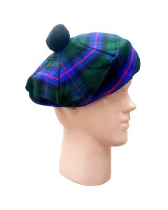 Tam O Shanter Hat - Scottish Aramstrong Tartan Hat