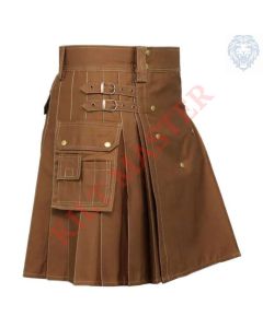Brown Utility Kilt