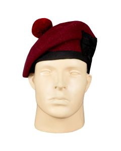 Balmoral Hat Maroon