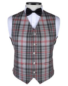 Balmoral Tartan Vest Front