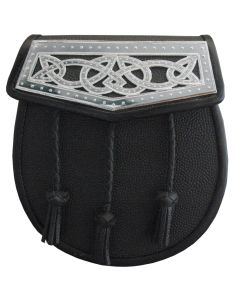 Batch Plate Leather Sporran