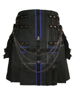 Black Fashion Kilt