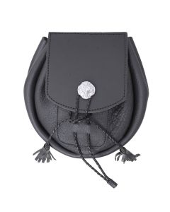 Black Leather Men's Super Sporran