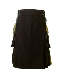 Black Tactical Hybrid Kilt