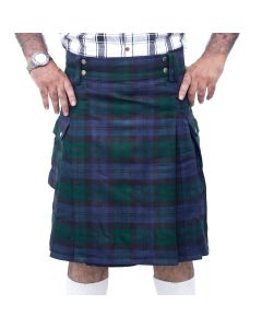 Black Watch Tartan Utility Kilt