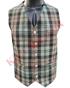 Black Watch Weathered Tartan Vest