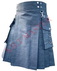 Blue Denim Kilt