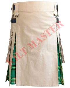 Box Pleat Hybrid Kilt