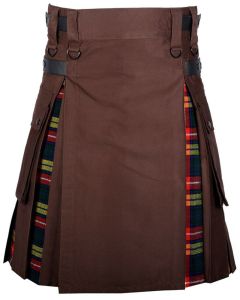 Brown Hybrid Kilt