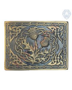Thistle Kilt Belt Buckle Antique