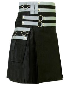 Casual Kilt Black