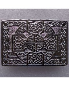 Celtic Cross Knot Work Kilt Belt Buckle