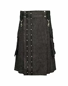 Kilt With Detachable Apron