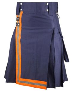 Firefighter Kilt Navy Blue