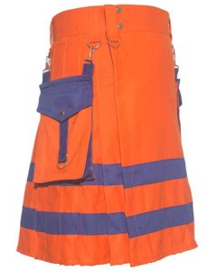 Firefighter Kilt Orange