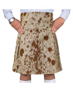  Genuine Cowhide Leather Utility Kilt