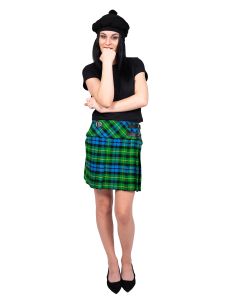 Green Clan Tartan Skirt