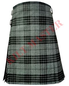 Hamilton Grey Tartan Kilt