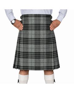 Hamilton Grey Tartan Kilt