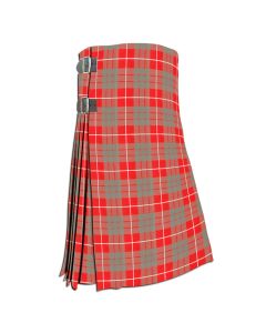 Hamilton Red Weathered Tartan Kilt