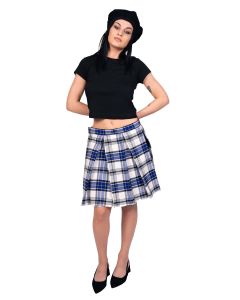 Hannay Tartan Skirt Front Photo