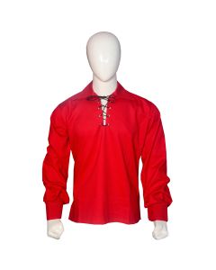 Jacobite Ghillie Kilt Shirt Red 