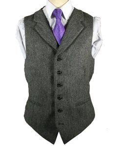 Kilt Tweed Wool Vest