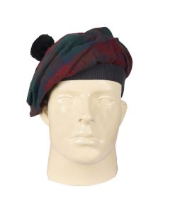 Lindsay Modern Tartan Tammy Hat Front