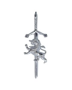 Lion Rampant Sword Kilt Pin