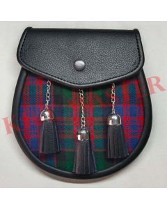 MacDonald Tartan Sporran Front