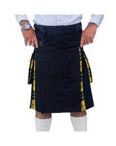 Macleod Of Lewis and Black Hybrid Kilt