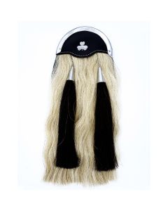 Plain Cantle White Horse Hair Sporran