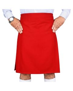 Premium Handmade Solid Red Wool Kilt