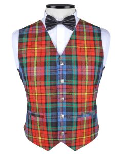 Pride of LGBT Tartan Vest Front