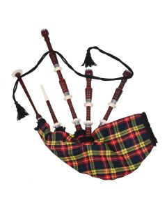 Rosewood Buchanan Modern Tartan Bagpipe