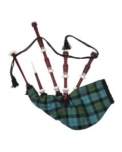 Rosewood Gunn Ancient Tartan Bagpipe